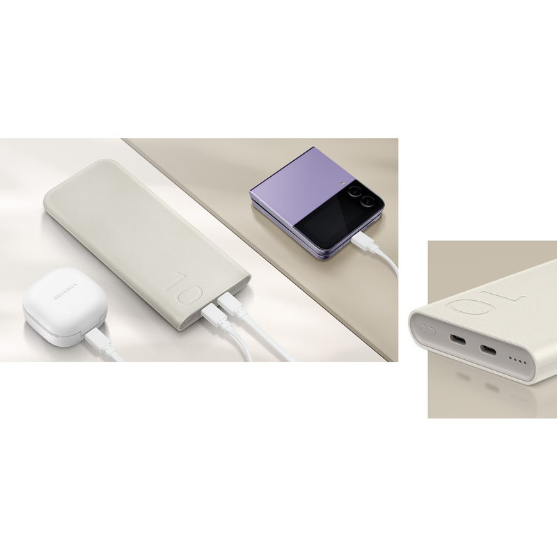 پاوربانک 25 وات سامسونگ مدل EB-P3400 ظرفیت 10000 میلی آمپر ساعت