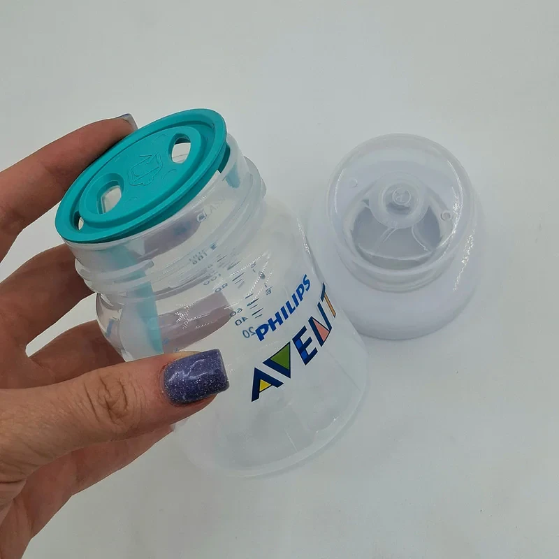 شیشه‌ شیر اونت مدل کلاسیک آنتی کولیک ظرفیت 125میلی‌لیتر مجموعه 2 عددی
