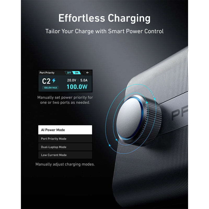 شارژر رومیزی 250 وات 6 پورت انکر مدل Prime Charger A2345