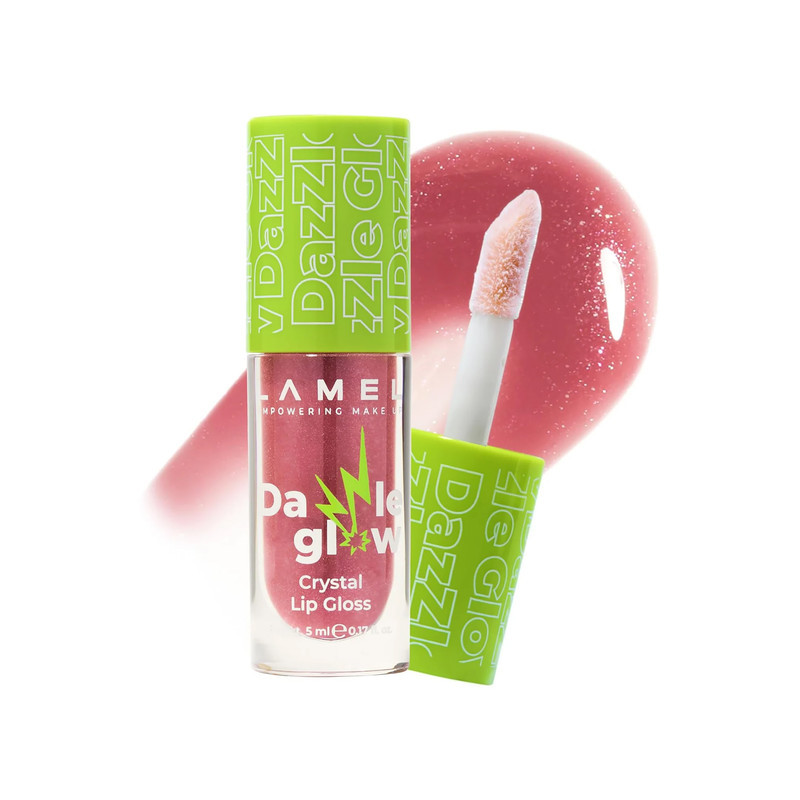 برق لب مایع براق لامل مدل Dazzle Glow شماره 404