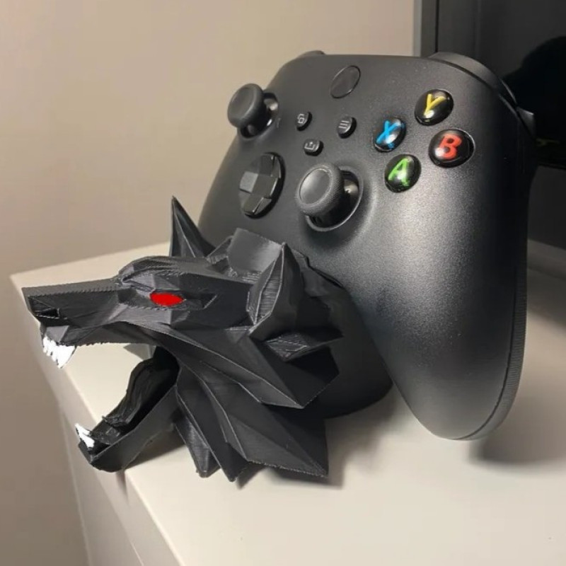 پایه نگهدارنده دسته بازی پلی استیشن و ایکس باکس طرح گرگ مدل Xbox xs PS54