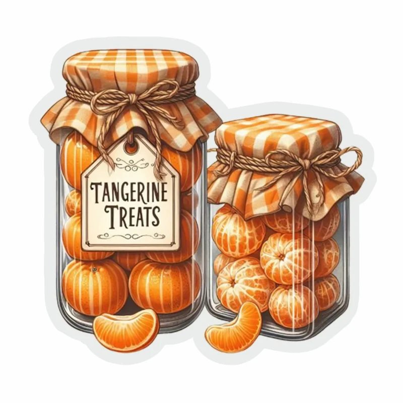 مگنت مدل یخچالی طرح شیشه نارنگی