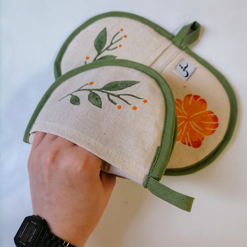 دستگیره مدل گل کد D-H-02 مجموعه دو عددی