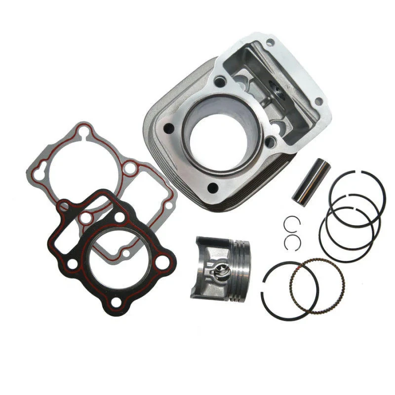 سیلندر و پیستون موتورسیکلت زیزو مدل ZIZO-125 مجموعه 24 عددی