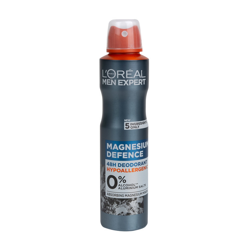 اسپری ضدتعریق مردانه لورآل مدل Hypoallergenic حجم 250 میلی‌لیتر