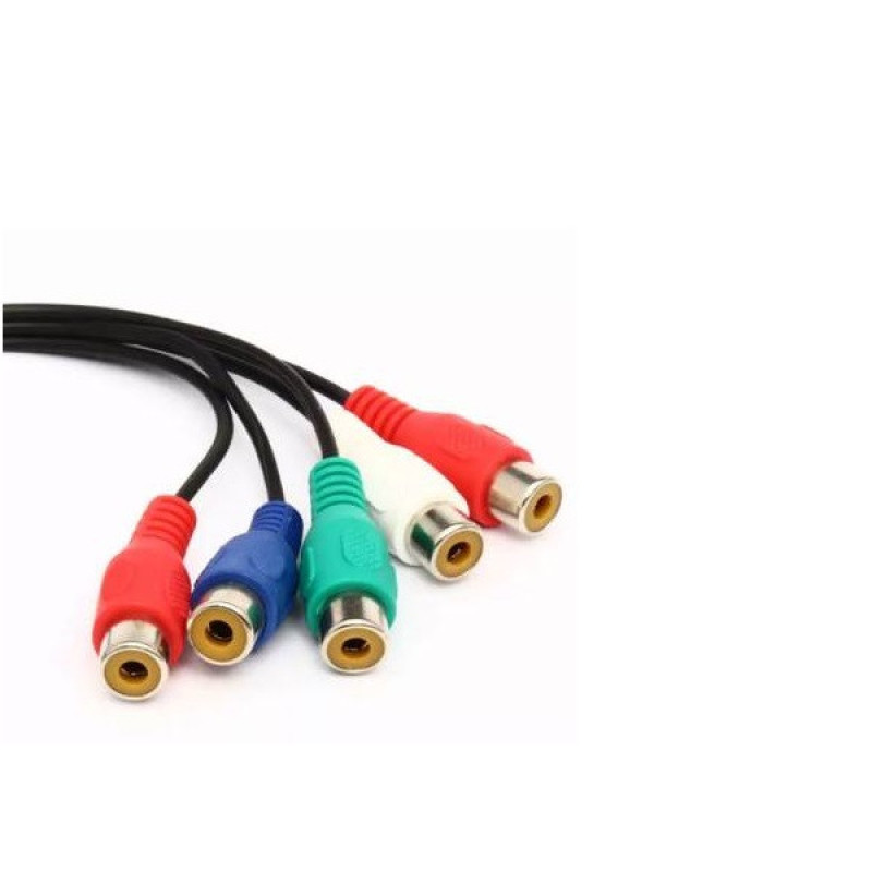 کابل تبدیل جک RCA به جک 3.5 میلی متری  2.5 میلی متری مدل smart طول 0.15 متر