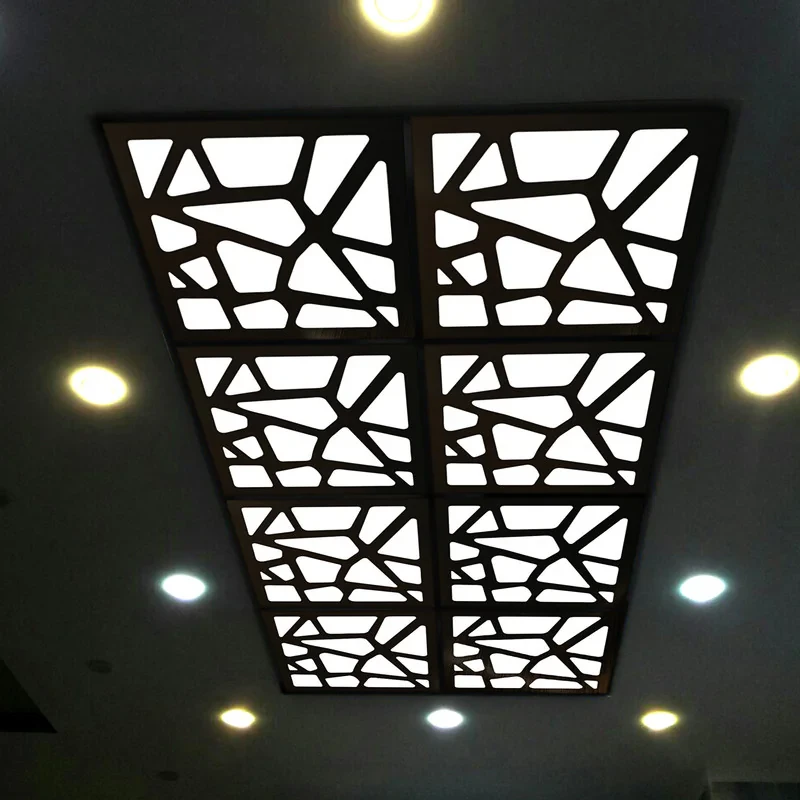 تایل سقفی آسمان مجازی بنی دکو مدل MC46 اندازه 60x60 سانتی متر مجموعه 4 عددی