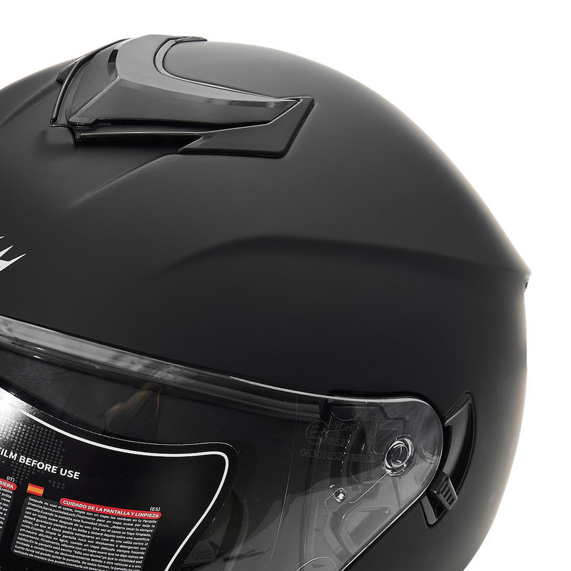 کلاه کاسکت بدون فک فلش مدل 852 matt black