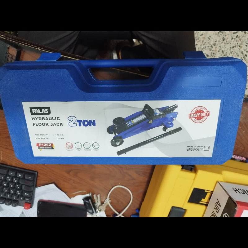 جک سوسماری خودرو  پالاس مدل P1202 ظرفیت 2 تن