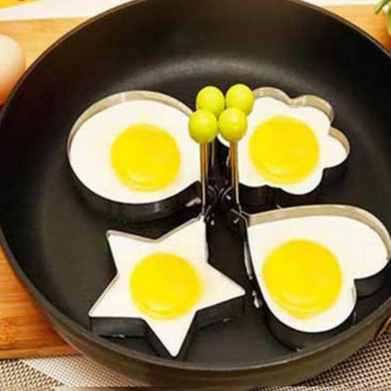 قالب تخم مرغ و کوکو کد 555 مجموعه 4 عددی