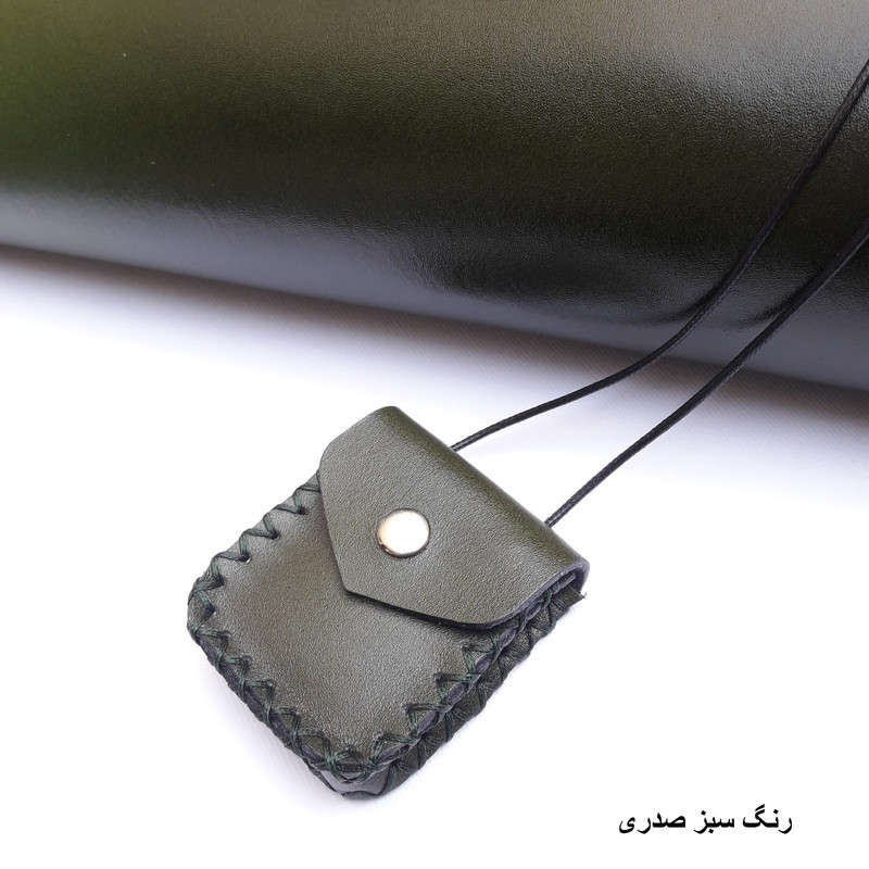 گردنبند مدل کیف چرم باکوت