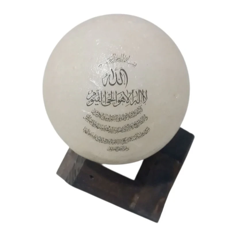 سنگ‌نمک دکوری مدل گوی و پایه کد A1