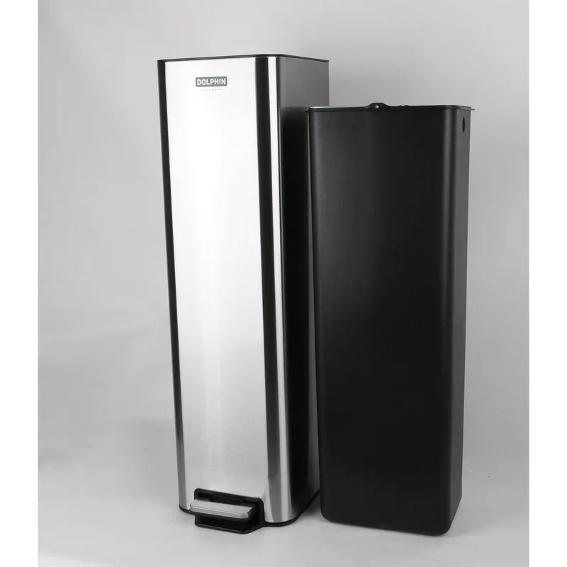 سطل زباله پدالی دلفین کد Ev-7708 گنجایش 20 لیتر