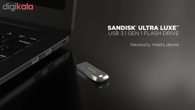 فلش مموری سن دیسک مدل Ultra Luxe ظرفیت 32 گیگابایت