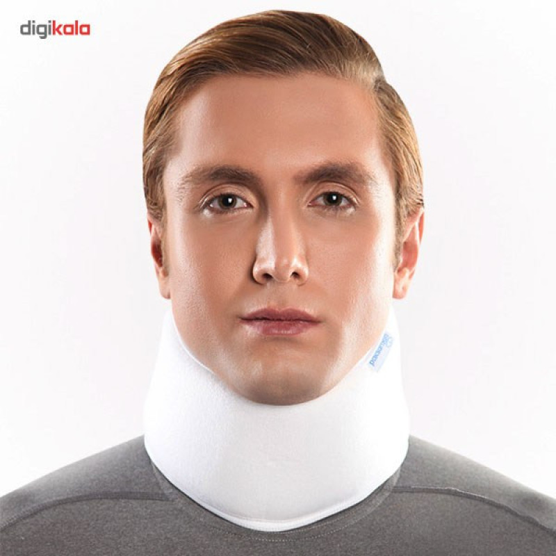 گردن بند طبی پاک سمن مدل Soft With Bar سایز بسیار بزرگ