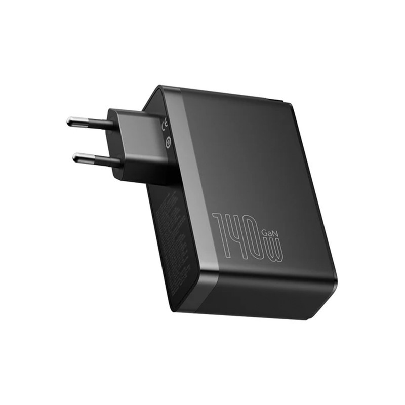 شارژر دیواری 140 وات باسئوس مدل GaN5 Pro Fast Charge CCGP100201