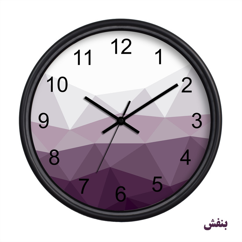 ساعت دیواری سال بردز مدل چند ضلعی CW-172
