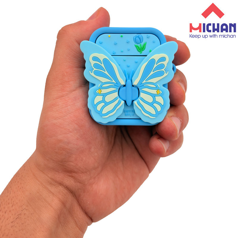 کاور میچان مدل butterfly مناسب برای کیس اپل Airpods 12