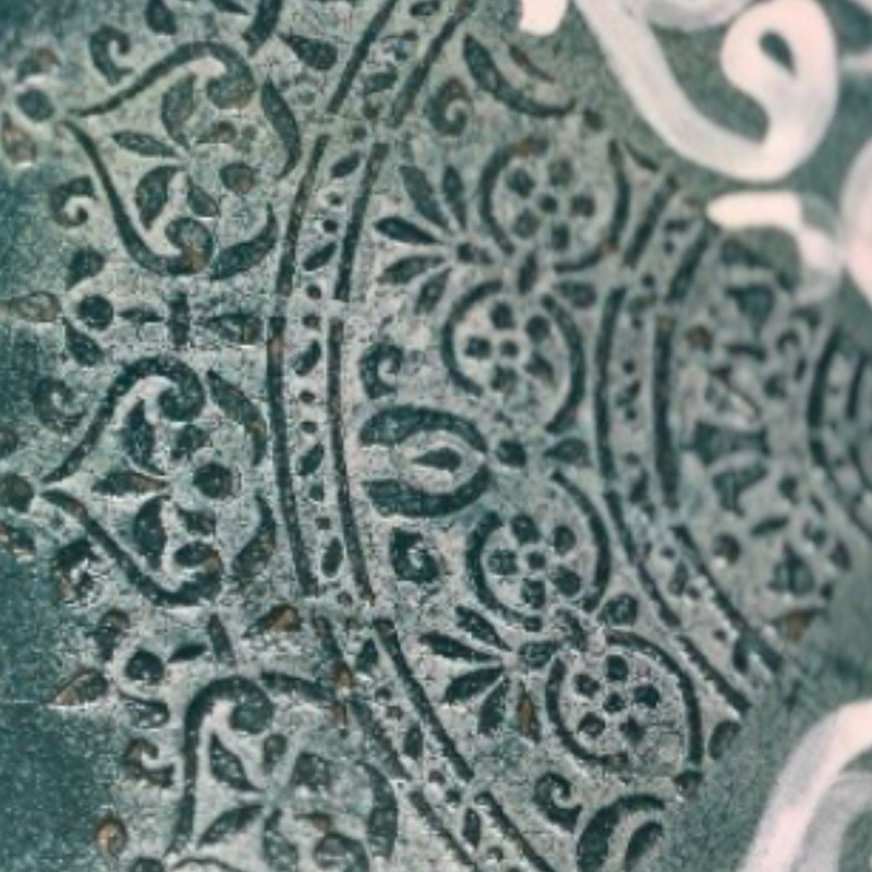 سینی چوبی مدل کالیگرافی پتینه