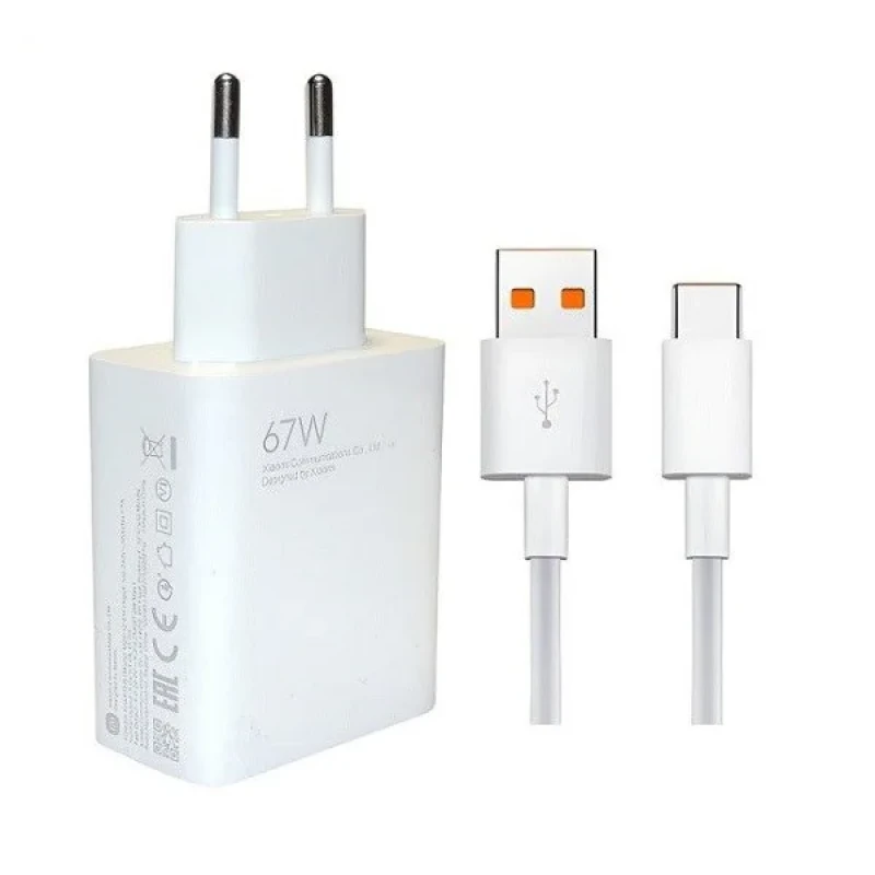 شارژر دیواری 67 وات مدل SUPER FAST به همراه کابل تبدیل USB-C