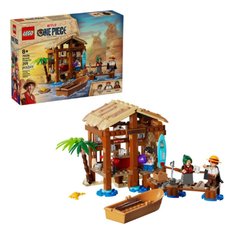 لگو سری One Piece مدل Windmill Village Hut کد 75636