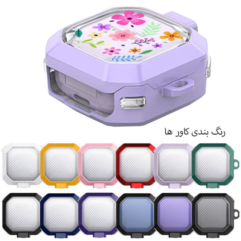 کاور طرح Spring Flowers مناسب برای کیس هدفون سامسونگ Galaxy Buds Live  Buds Pro  Buds 2  Buds 2 Pro