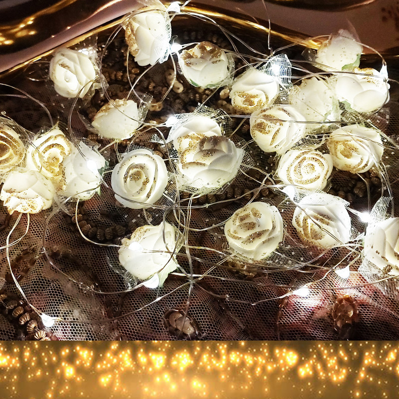 ریسه ال ای دی مدل گل طول 5 متر
