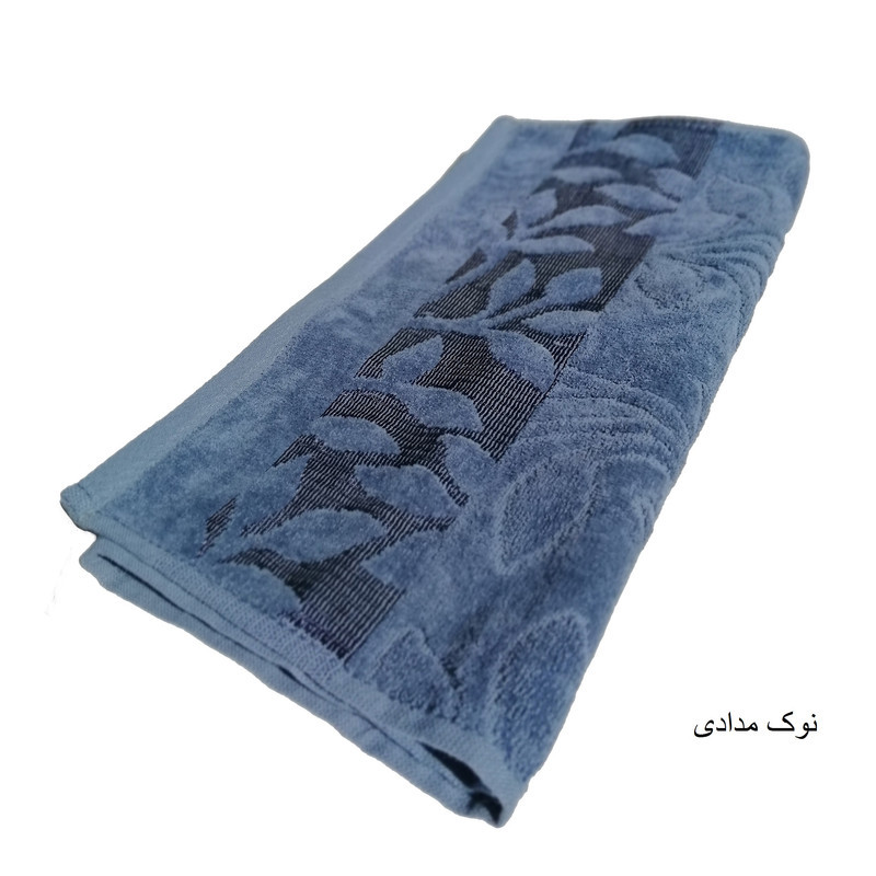 حوله دستی ارغوان مدل یاپراق سایز 80x40 سانتی متر