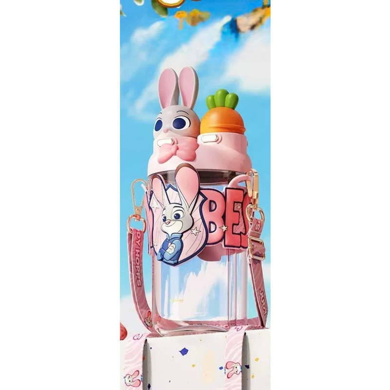 قمقمه کودک مدل Judy Hopps گنجایش 0.7 لیتر