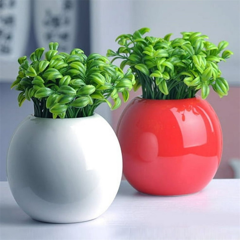 گل مصنوعی مدل بوته بسته 10 عددی
