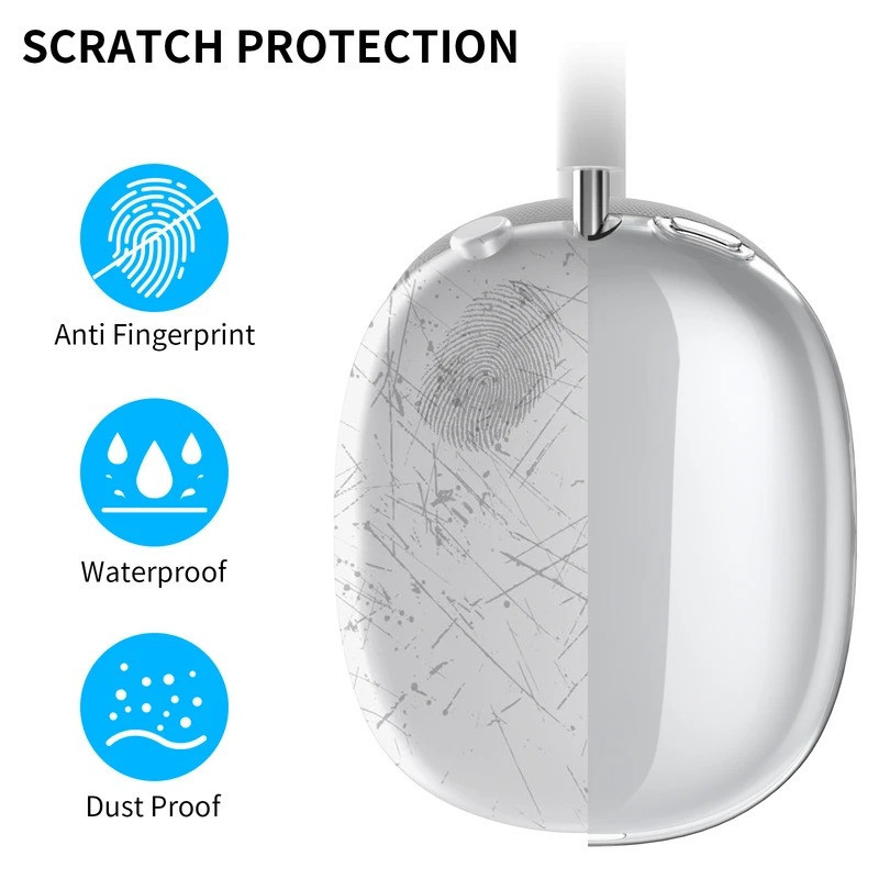 کاور اسپیگن مدل Ultra Hybrid Pro مناسب برای هدست اپل ایرپاد مکس بسته 2 عددی