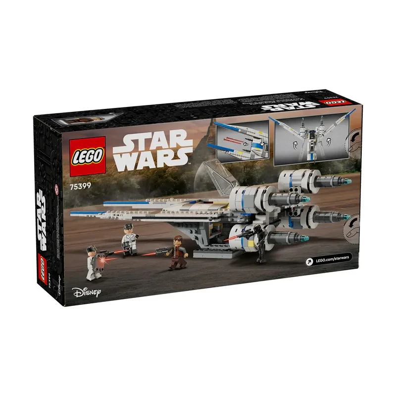 لگو 594 تکه سری Star Wars مدل Rebel U-Wing Starfighter کد 75399