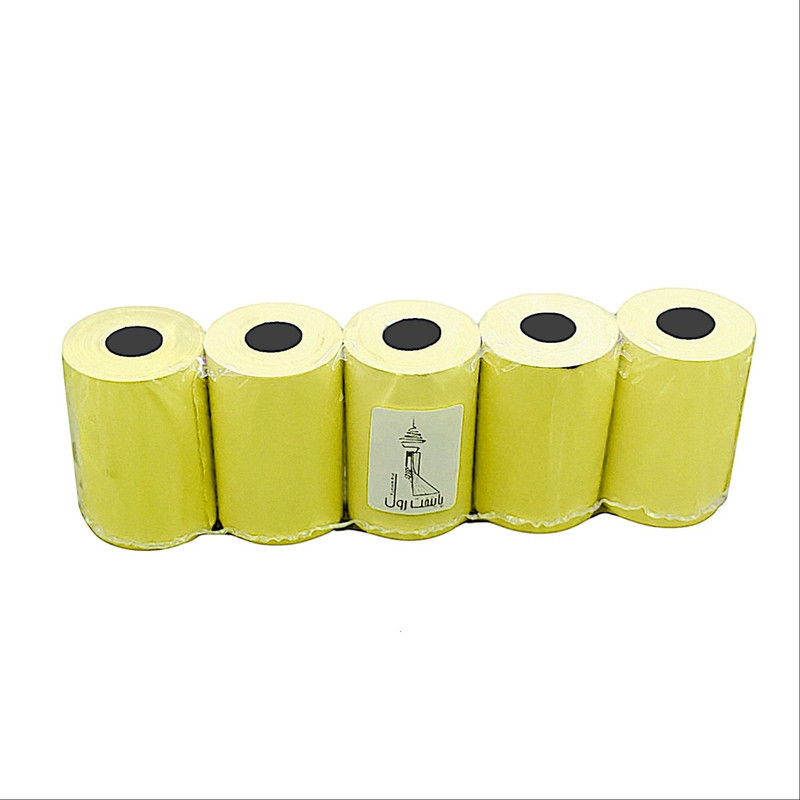 کاغذ پرینتر حرارتی پایتخت رول مدل Y80mm بسته 5 عددی