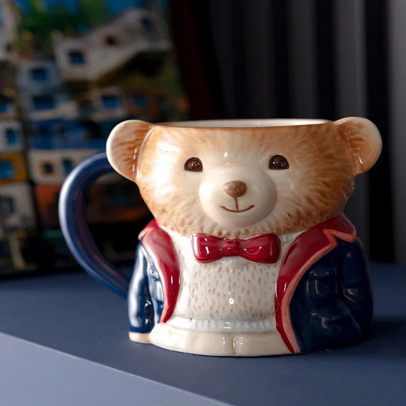 ماگ مادام کوکو طرح خرسی مدل Pour Ayı Bear