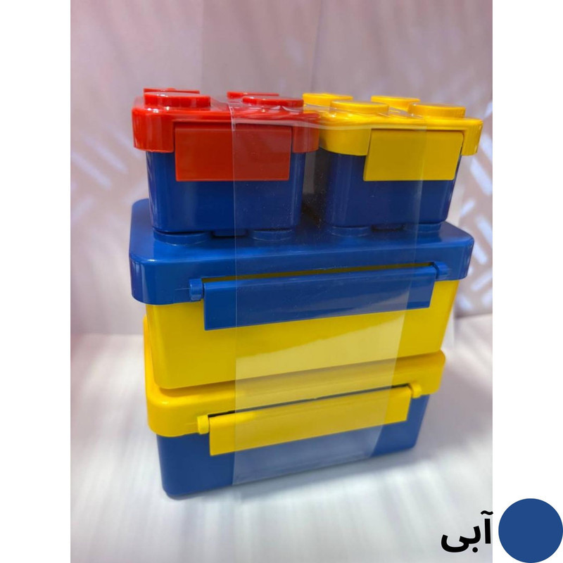 ظرف غذای کودک مدل ۴ تکه پازل