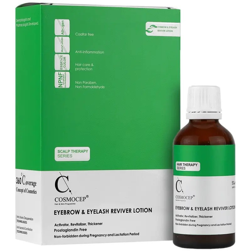 لوسیون تقویت کننده ابرو و مژه کازموسپ مدل REVIVER حجم 50 میلی لیتر