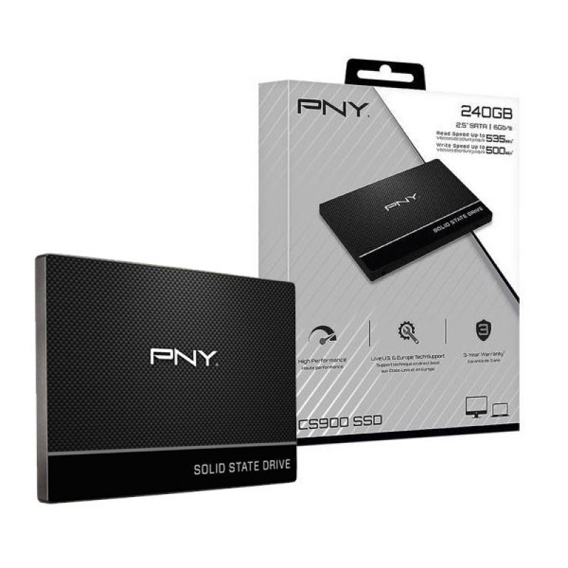 اس اس دی اینترنال SATA III پی ان وای مدل CS900 ظرفیت 250 گیگابایت