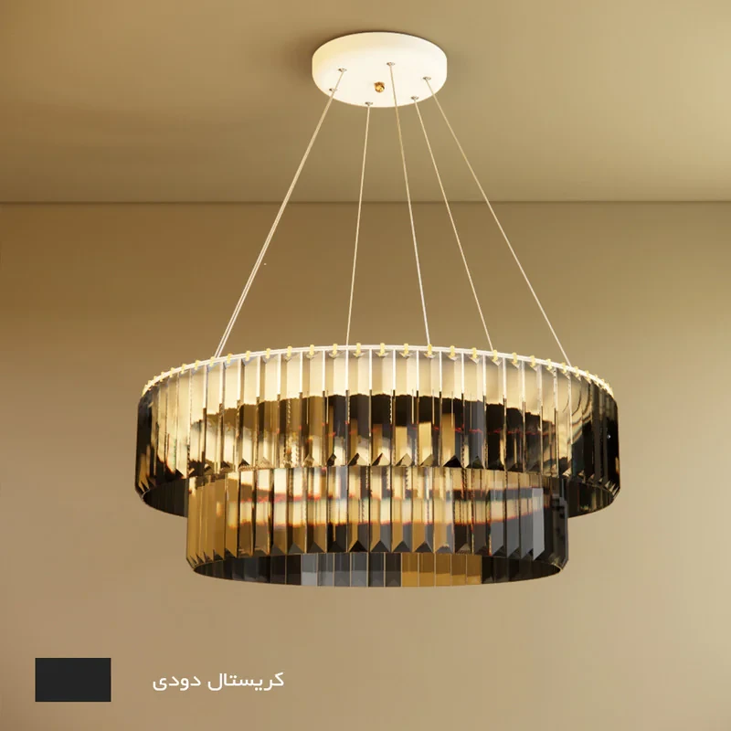 لوستر نورکیا مدل تک حلقه کاردی کد 1R-55K