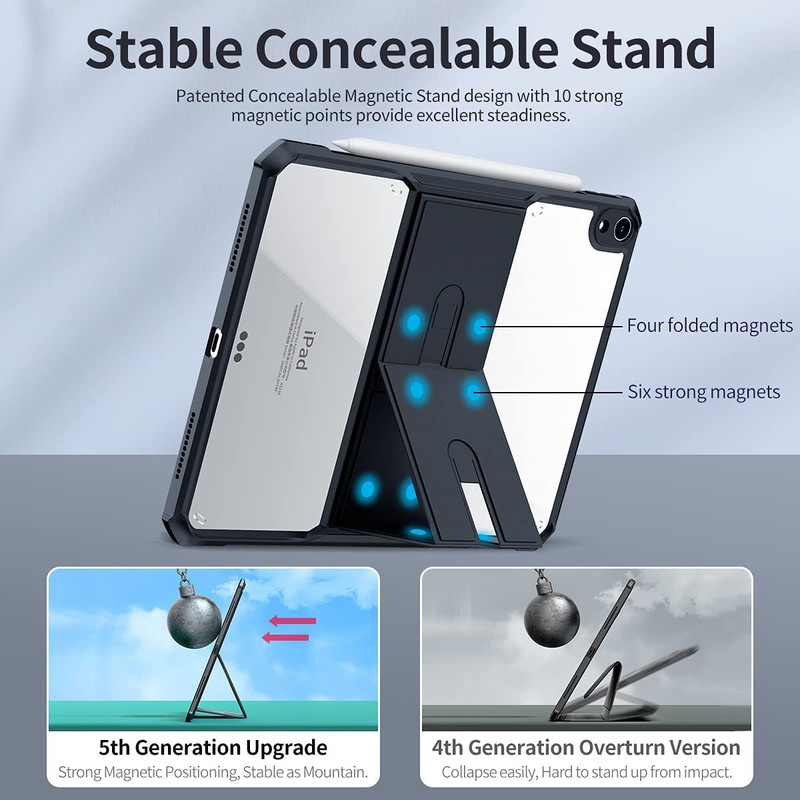کاور بادیگارد مدل Kickstand مناسب برای تبلت اپل iPad Air 4  Air 5