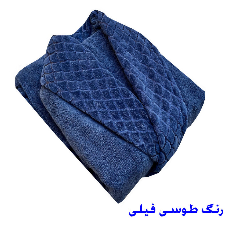 حوله پالتویی هنرمند مدل پولکی سایز 125 سانتی متر