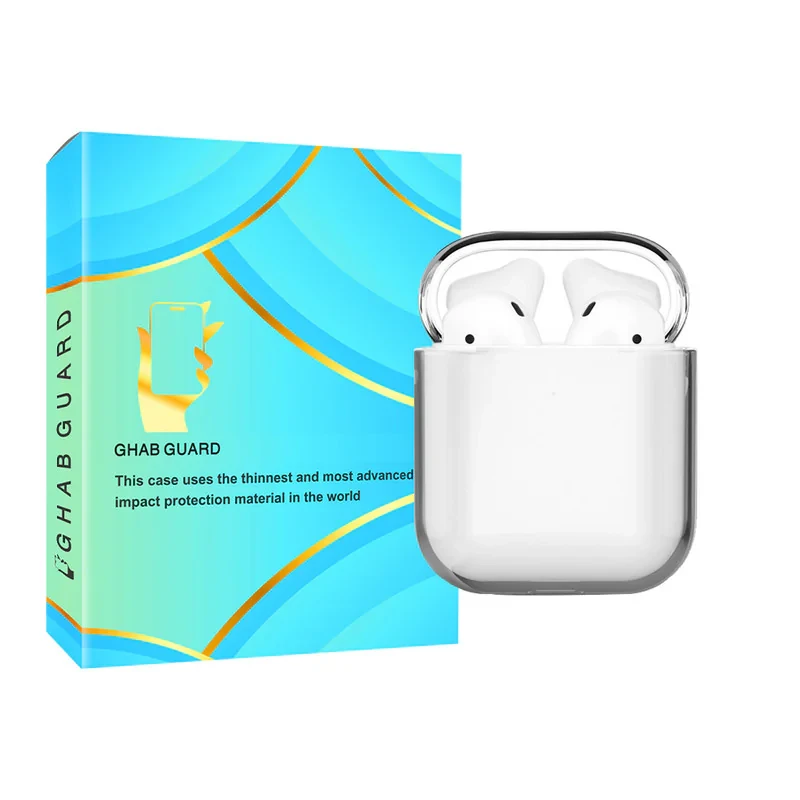کاور قاب گارد مدل CLEARGHA مناسب برای کیس اپل AirPods 12