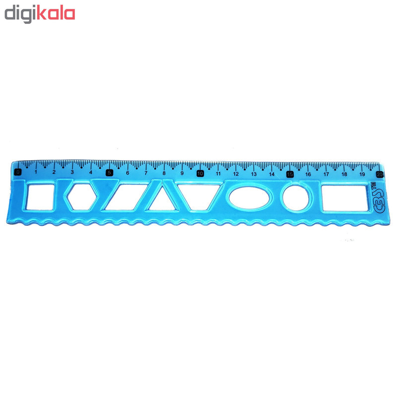 خطکش سی بی اس مدل شابلون کد JM120