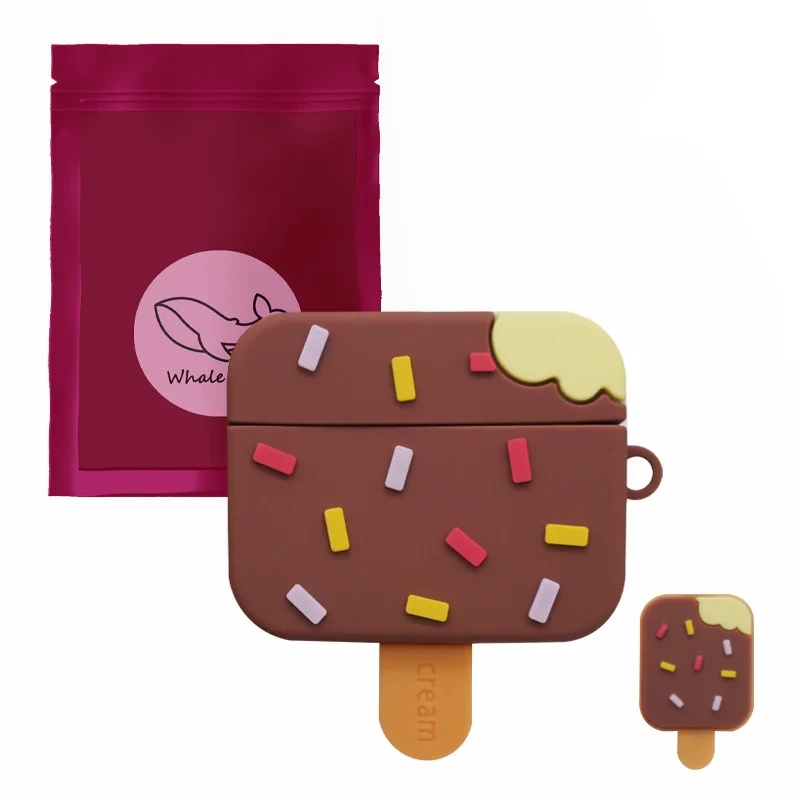 کاور وال کیس طرح IceCream مناسب برای کیس اپل ایرپاد پرو به همراه آویز