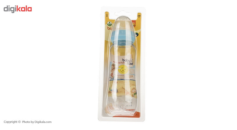 شیشه شیر بیبی لند مدل 241Baby ظرفیت 240 میلی لیتر