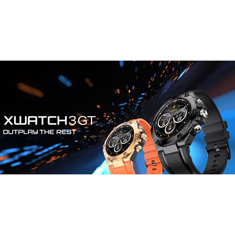 ساعت هوشمند 40 میلی‌متری اینفینیکس مدل XWatch 3 GT با بند پلاستیکی