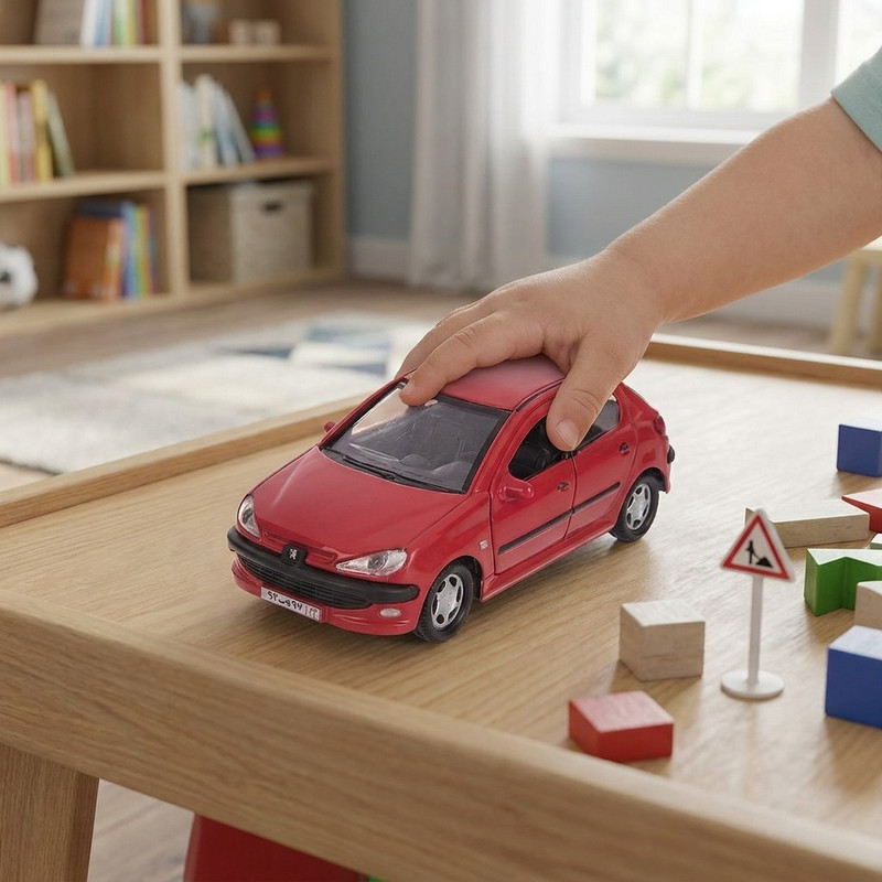 ماشین بازی مدل Peugeot 206
