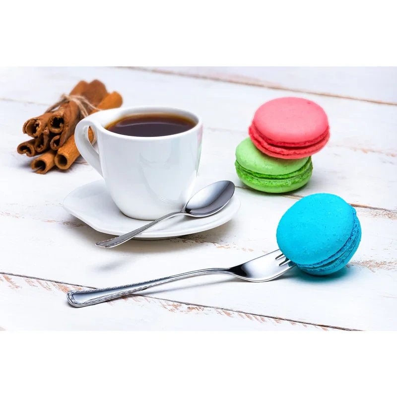 چنگال میوه خوری ناب استیل مدل برلین