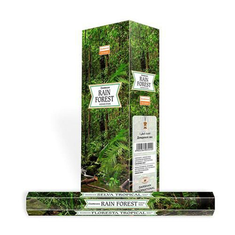عود خوشبو کننده دارشان مدل Rain forest بسته 6 عددی