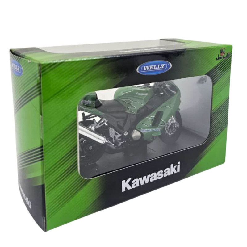 موتور بازی ناب سل مدل کاوازاکی فلزی ولی مدل KAWASAKI NINJA ZX-12R WELLY
