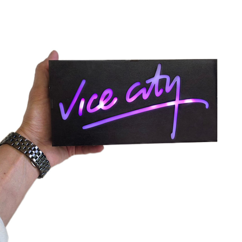 لایت باکس گیمینگ نئومی شاپ مدل Vice City
